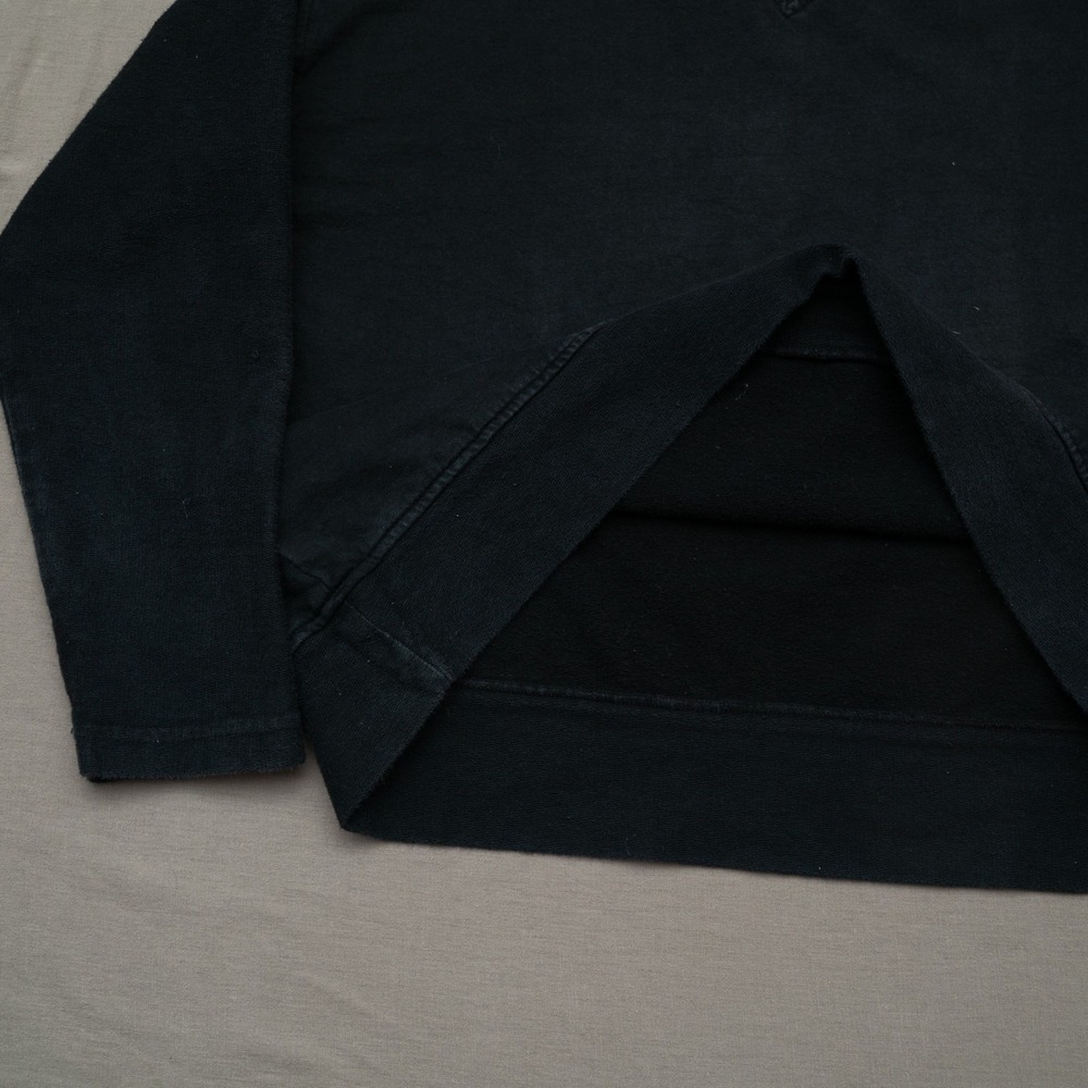 Vintage 80s Black Sweatshirt‎ Single V USA Adult Medium XCEL World Wear - Picture 6 of 6